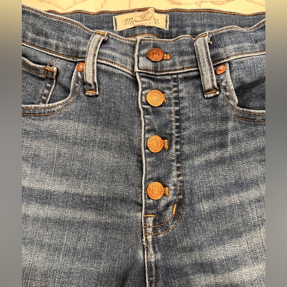 🌸 Madewell 9” Mid Rise Skinny Jeans Size 28. 🌸 - Picture 6 of 12